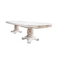 DINING TABLE W/PEDESTAL BASE