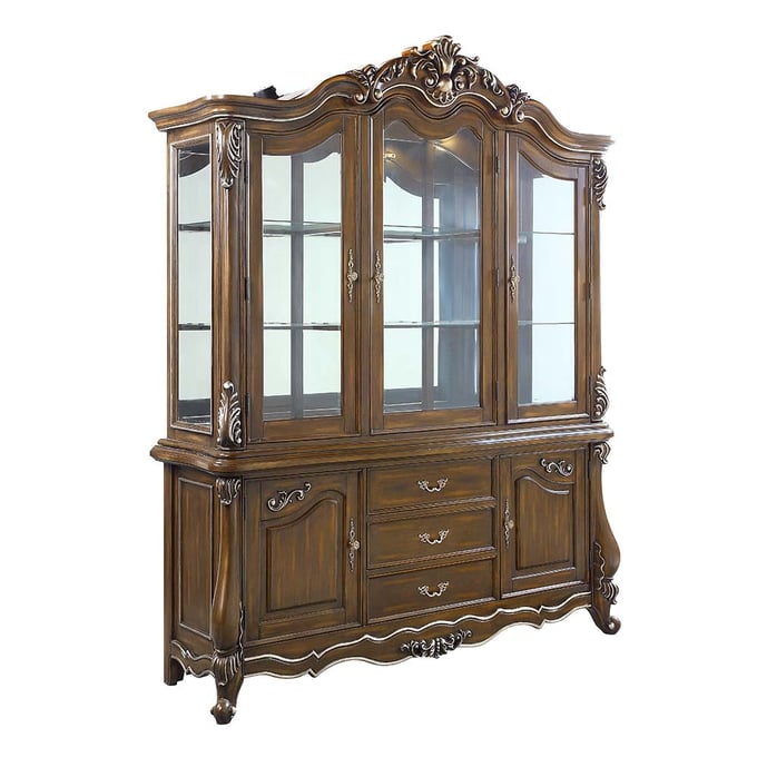 Acme Furniture Latisha Antique Oak Hutch And Buffet ACM-DN01360