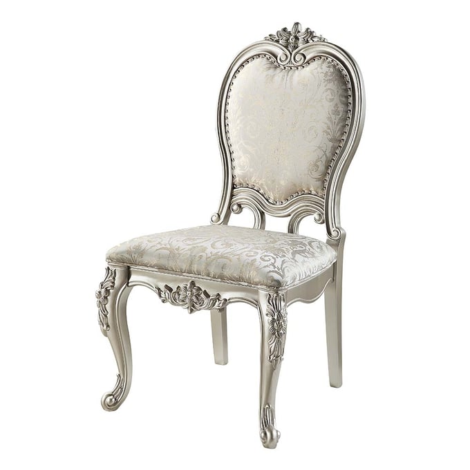 2 Acme Furniture Bently Champagne Side Chairs ACM-DN01369