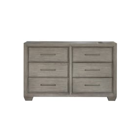 Samuel Lawrence Furniture Andover Gray 6 Drawers Dresser