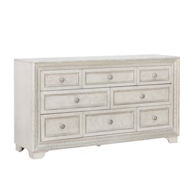 Pulaski Camila White 8 Drawers Dresser