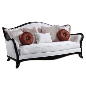 Acme Furniture Nurmive Beige Sofa with Pillows