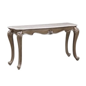 Acme Furniture Elozzol Antique Bronze Sofa Table