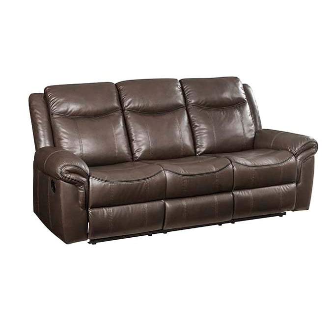 Acme Furniture Lydia Brown Motion Sofa with USB Port ACM-LV00654