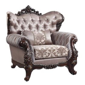 Acme Furniture Benbek Antique Oak Chair with Pillow