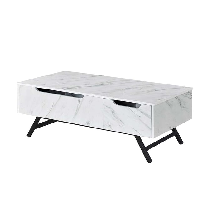 Acme Furniture Throm White Lift Top Coffee Table ACM-LV00830