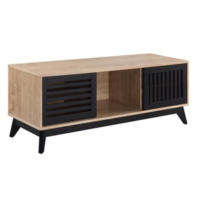 Acme Furniture Gamaliel Oak Espresso TV Stand