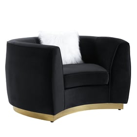 Acme Furniture Achelle Black Chair with pillow