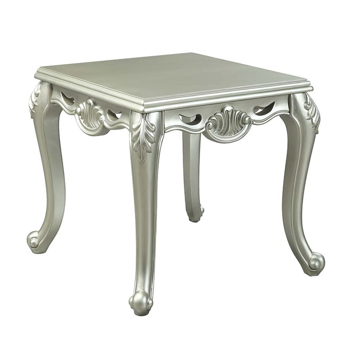 Acme Furniture Qunsia Champagne End Table ACM-LV01121