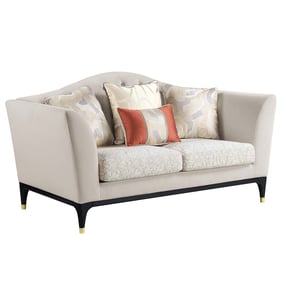 Acme Furniture Tayden Beige Loveseat with Pillows