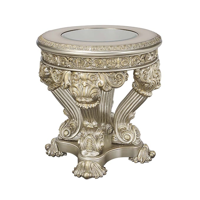 Acme Furniture Danae Champagne Gold End Table ACM-LV01203