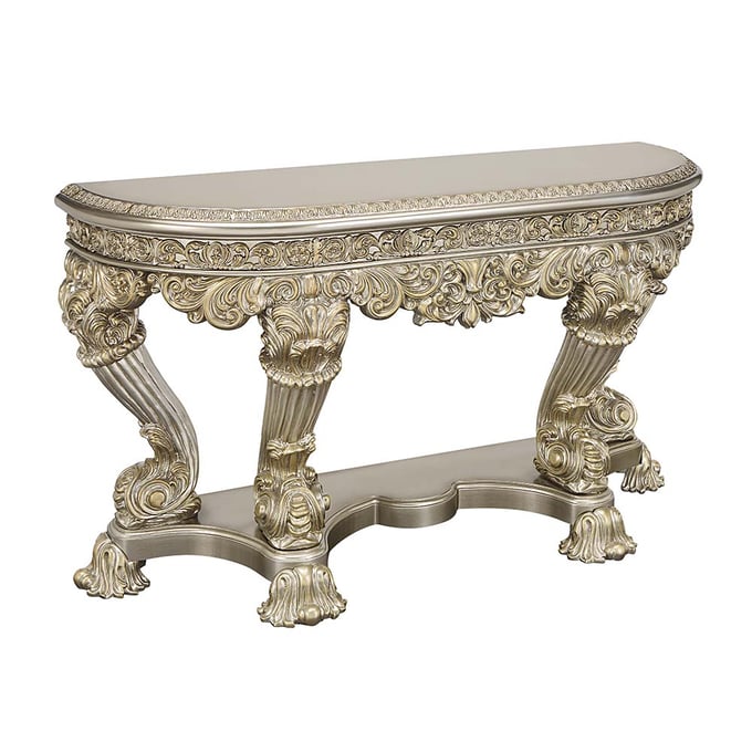 Acme Furniture Danae Champagne Gold Sofa Table ACM-LV01204