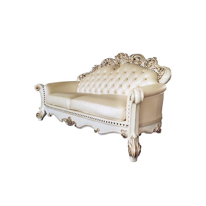 Acme Furniture Vendome Champagne Antique Pearl 3pc Living Room Set ACM-LV01324-LR-S1