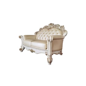 Acme Furniture Vendome Champagne Antique Pearl Loveseat with 3 Pillows