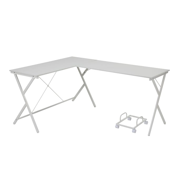 Acme Furniture Dazenus White Computer Desk ACM-OF00050