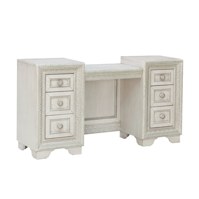 Pulaski Camila White 7 Drawers Vanity RH-P269134S