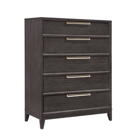 Pulaski Quincy Black 5 Drawers Chest